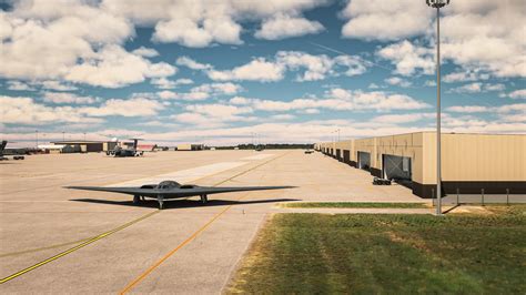 Freeware Whiteman Air Force Base Scenery Top Mach Studios