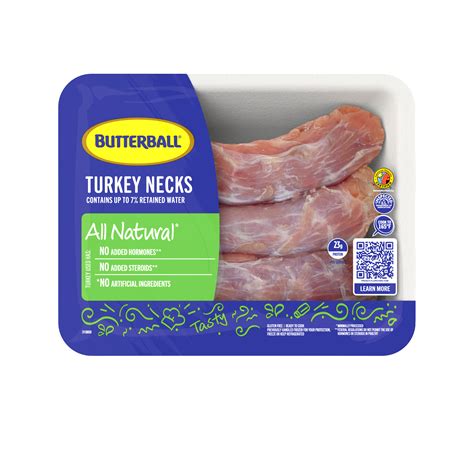 Fresh All Natural Turkey Necks Butterball