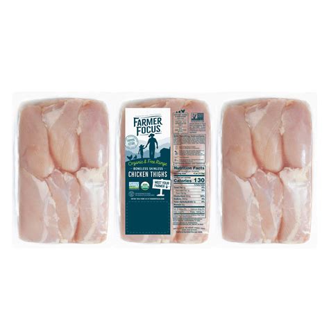 Fresh Organic Boneless Skinless Chicken Thigh Per Lb 5 49 At Costco