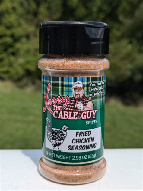 Fried Chicken Seasoning Larry The Cable Guy 2 93Oz Ispicesandseasoning Com