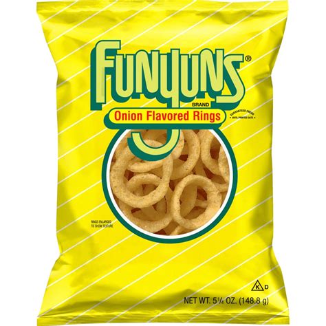 Fritolay Funyuns Onion Flavored Rings 0 75 Ounce 10 Count Brookshire S