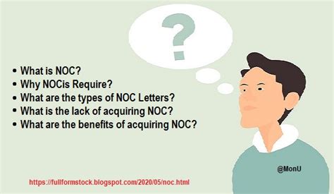 Full Form Stock All About Noc Types Require Benefits How To Write Noc Letter