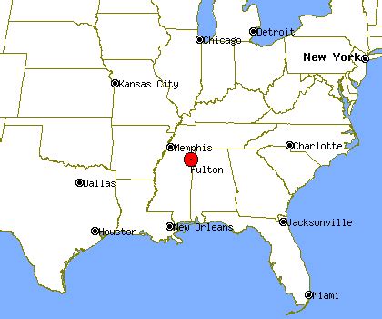 Fulton Profile Fulton Ms Population Crime Map