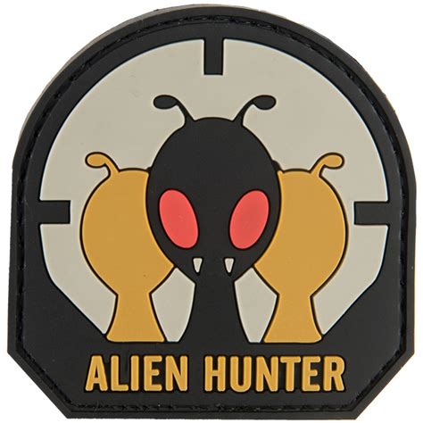 G Force Alien Hunter Pvc Patch Airsoft Megastore