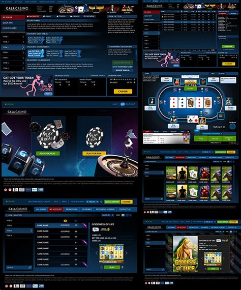 Galacasino Com Redesign On Behance Galacasino Com Redesign On Behance