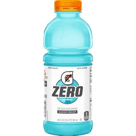 Gatorade Zero Sugar Glacier Freeze Sports Drink 12 Fl Oz Bottles 12 Count Walmart Com
