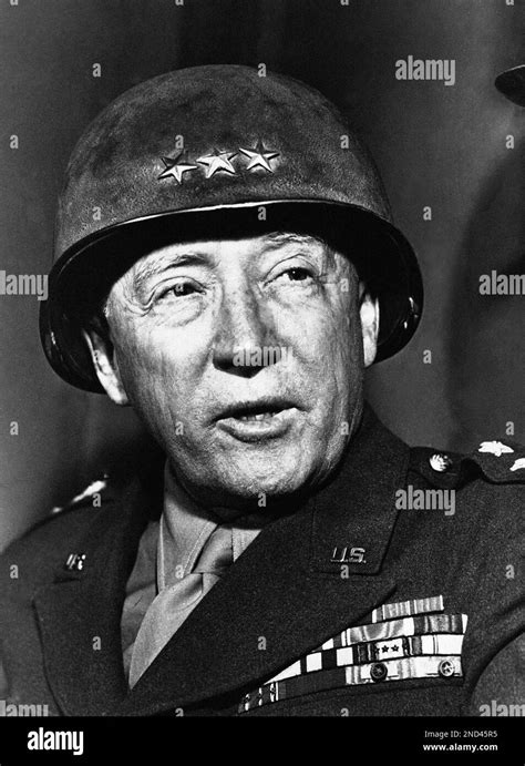 General George Patton 3Rd U S Army Leader In Germany On April 11