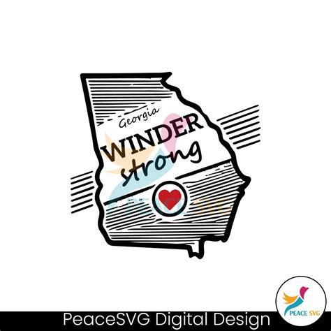 Georgia Winder Strong Support For Winder Svg Instant Download Peace Svg Georgia Winder Strong Support For Winder Svg Instant Download Peace Svg