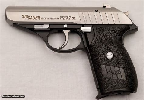 German Sig Sauer Sig P232 Sl 9Mm Kurz 380 Acp Semi Auto Pistol W