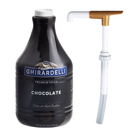Ghirardelli Chocolate Sauce Pump