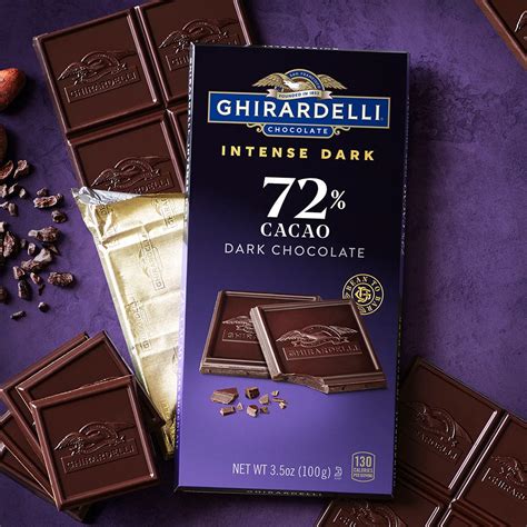 Ghirardelli Intense Dark Chocolate 60% Eve Dream Square 4.1Oz Pouch 6Ct -  Candystore.com