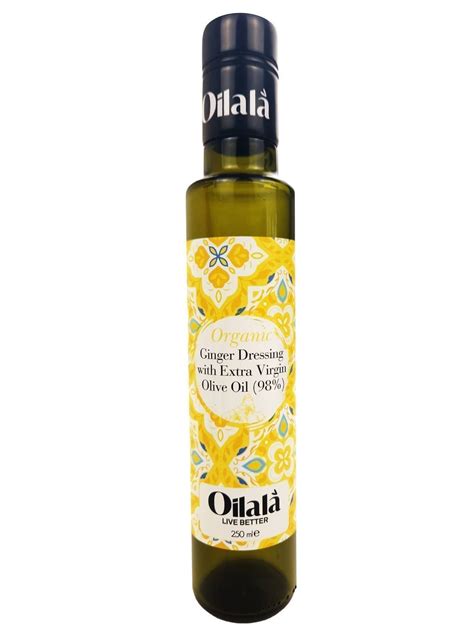 Ginger Flavored Organic Extra Virgin Olive Oil 250Ml Oilal Ginger Flavored Organic Extra Virgin Olive Oil 250Ml Oilal