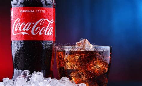 Glass Art Print Coca Cola Ice Cold Bottles 10 8 X 14 4