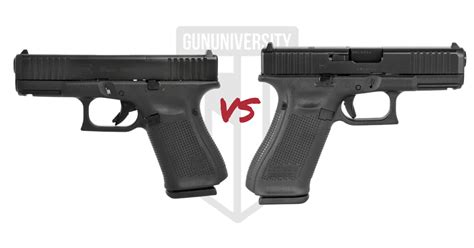 Glock 19 Vs Glock 45 In 2025 Does Size Matter Grip Size