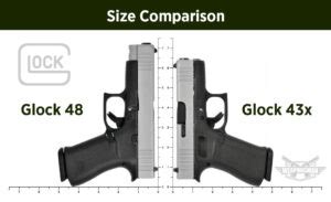 Glock 48 Vs 43X Showdown Finding Your Ideal Concealed Carry Weaponsman