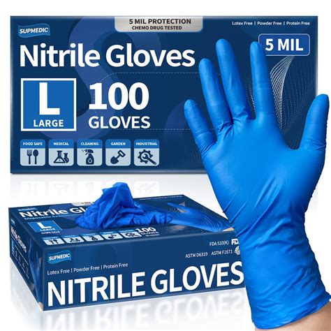 Gloves Nitrile Powder Free Extra Large Gloves