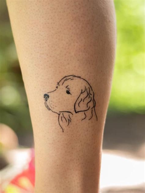 Golden Retriever Tattoo