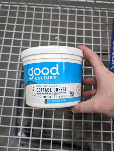 Good Culture Cottage Cheese Is Back But Now In A 48 Oz Tub R Costco Good Culture Cottage Cheese Is Back But Now In A 48 Oz Tub R Costco
