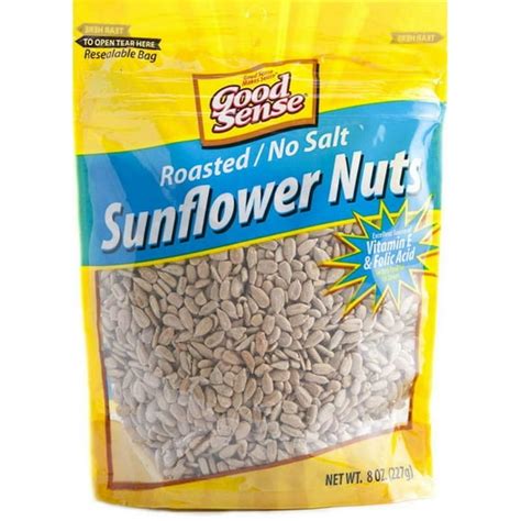 Good Sense Snacks Sunflower Kernels Roasted Amp Unsalted