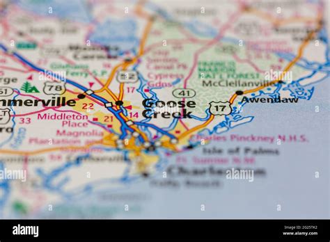 Goose Creek South Carolina Map