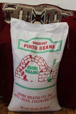 Gourmet Pinto Beans 40 Pound Poly Sack Beans