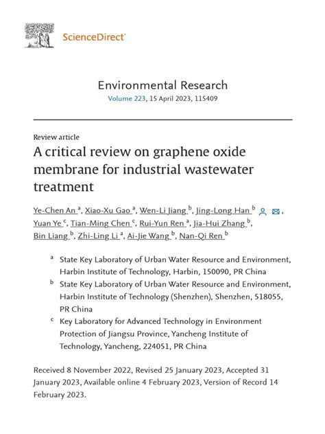 Graphene Oxide An Overview Sciencedirect Topics