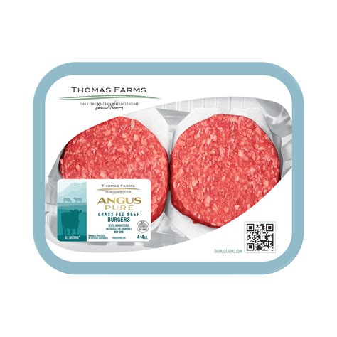 Grass Fed Angus Burgers Thomas Farms