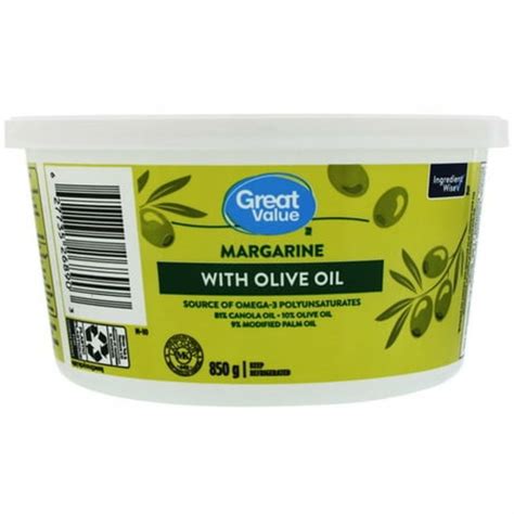 Great Value Margarine With Olive Oil 850 G Delivery Or Pickup Near Me