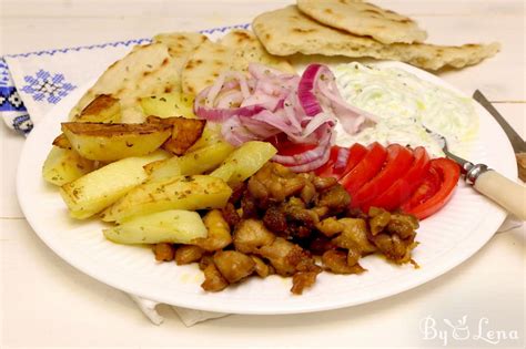 Greek Chicken Gyros Plate Bylena Com