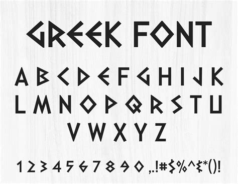 Unlock Timeless Greek Fonts for Modern Design