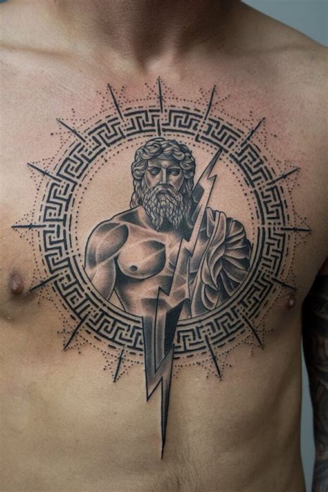 Greek Mythology Tattoo Design