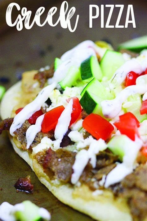 Greek Pizza Glitter And Graze