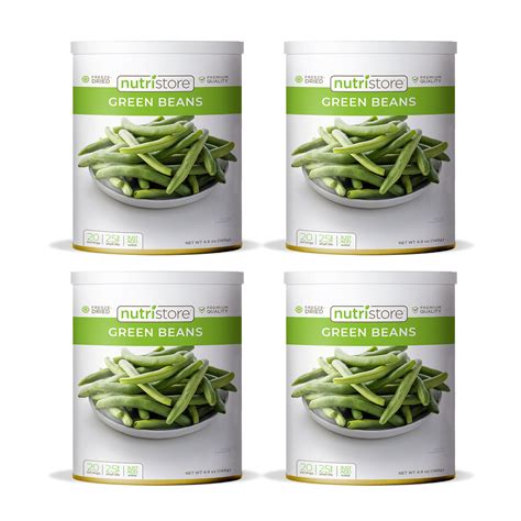 Green Beans Freeze Dried 10 Can Nutristore Foods