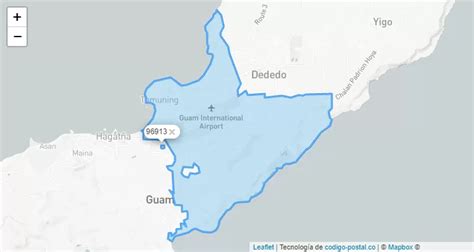 Guam Zip Code 96913