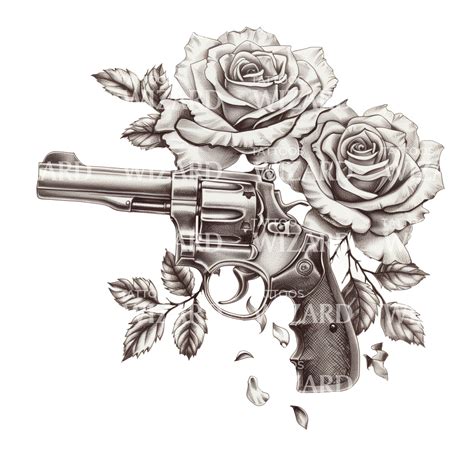 Guns And Roses Tattoo Stencil 40 Cool Guns And Roses Tattoo Designs Guns And Roses Tattoo Stencil 40 Cool Guns And Roses Tattoo Designs