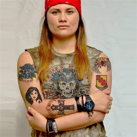 Guns And Roses Tattoos For Girls