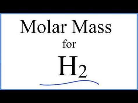 Ultimate Guide to H2 Molar Mass Calculation