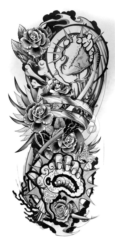 Half Sleeve Tattoo Drawings For Men Half Sleeve Tattoo Drawings For Men