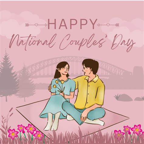 Happy National Couples Day Template Postermywall