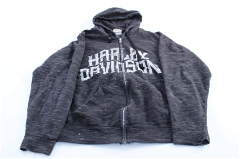 Harley Davidson Motorcycles Amarillo Texas Zip Up Hoodie