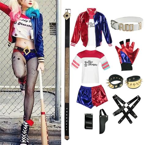Harley Quinn Costumes Accessories Costume Super Center