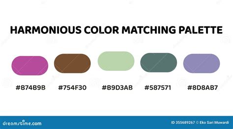 Harmonious Color Palette With Five Colors This Palette Creates A Harmonious Color Palette With Five Colors This Palette Creates A
