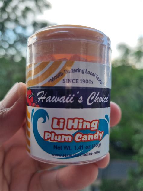 Hawaii S Choice Li Hing Plum Candy Authentic Hawaiian Tablet Snack Hawaii S Choice