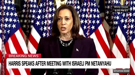 Hear What Vp Harris Says She Told Israel S Netanyahu Hear What Vp Harris Says She Told Israel S Netanyahu
