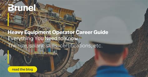 Heavy Equipment Operator Guide Mining Jobs In Demand Brunel