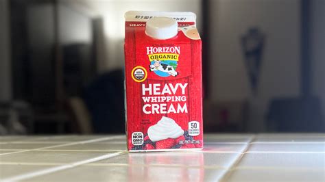 Heavy Whipping Cream Food Labels
