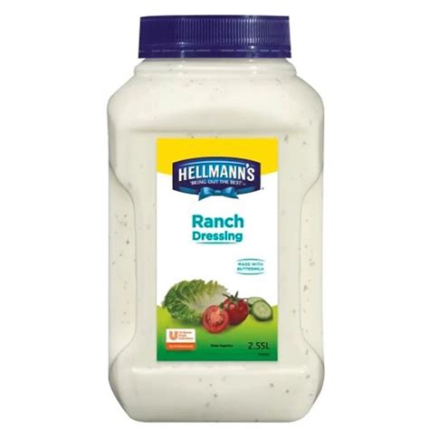 Hellmann Amp 39 S Ranch Dressing 2 55L Bulk Size Big W