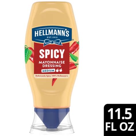 Hellmans Spicy Mayo 11 5 Oz Squeeze Bottle Free Shipping 12 05