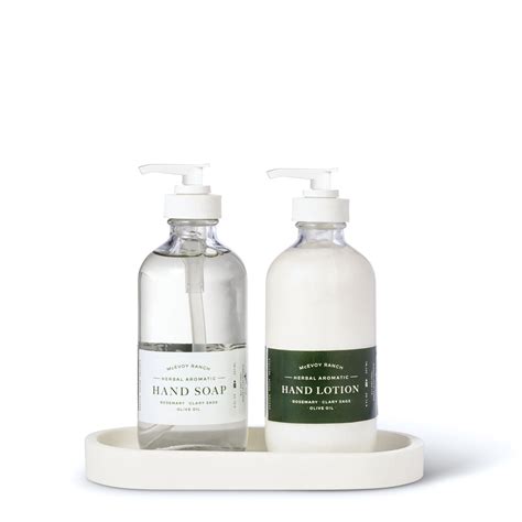 Herb Garden Hand Soap Hand Lotion Set Mcevoy Ranch