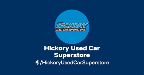 Hickory Used Car Superstore Instagram Facebook Tiktok Linktree